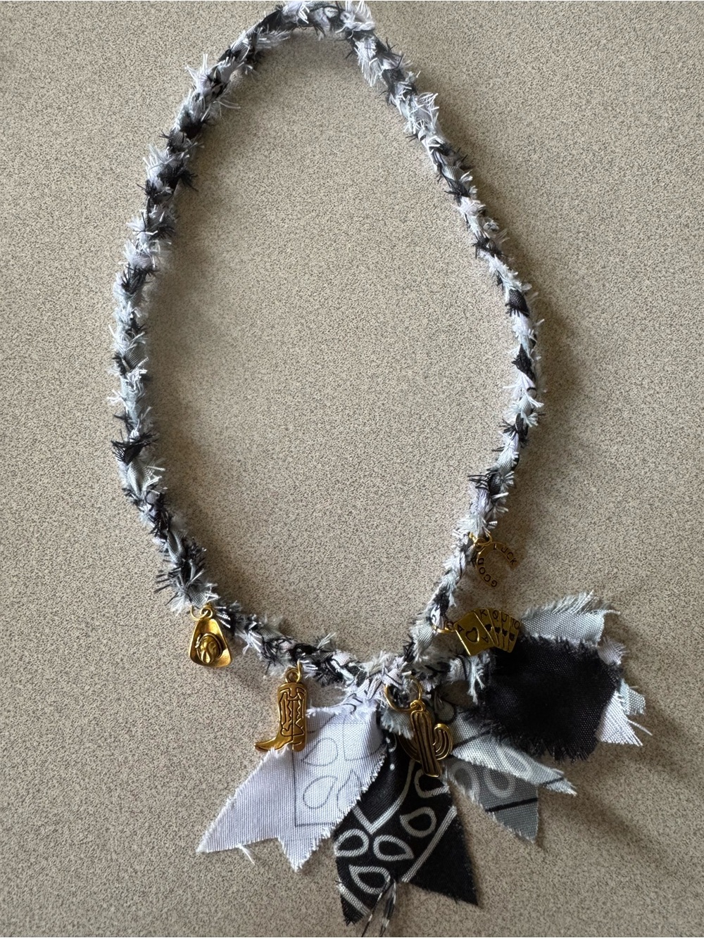 Handmade Bandana Necklace